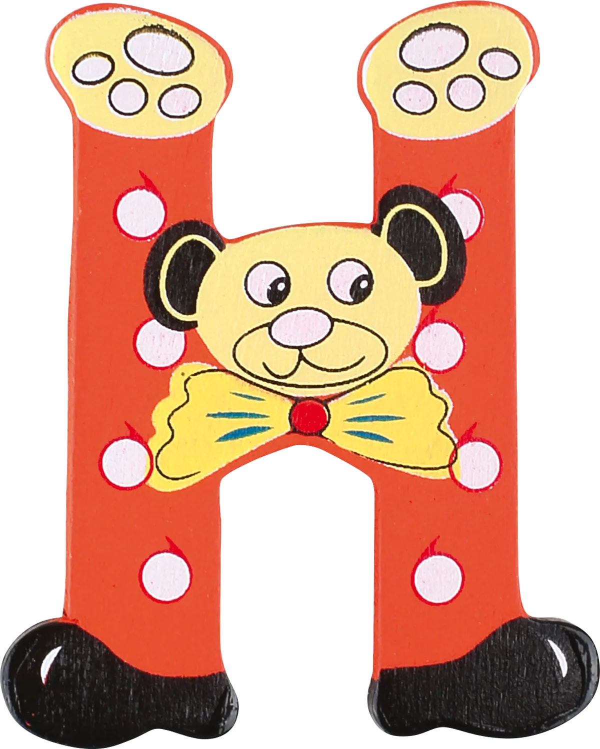 small foot Wooden-Letter H, Bear - image 1