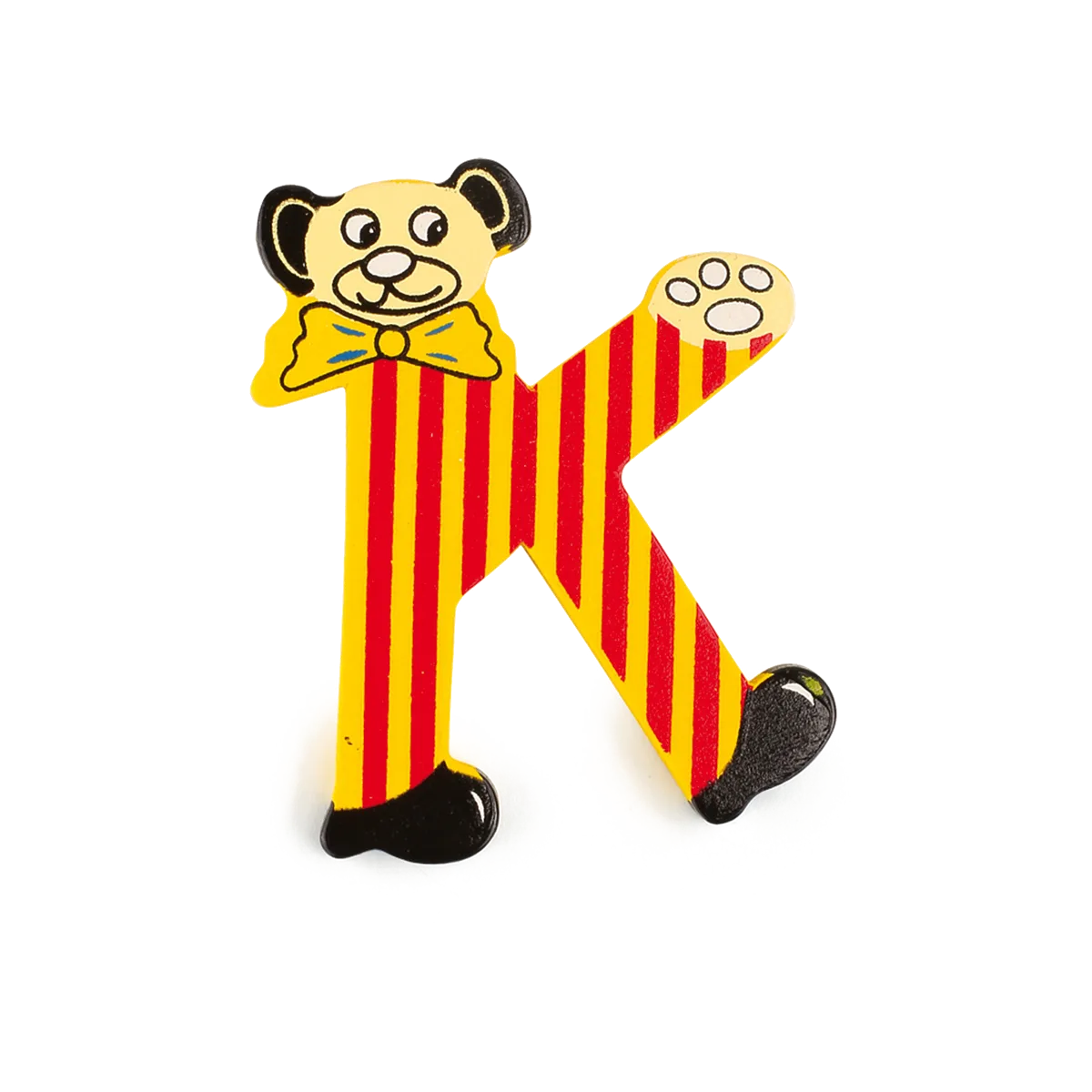 small foot Wooden-Letter K, Bear - image 1