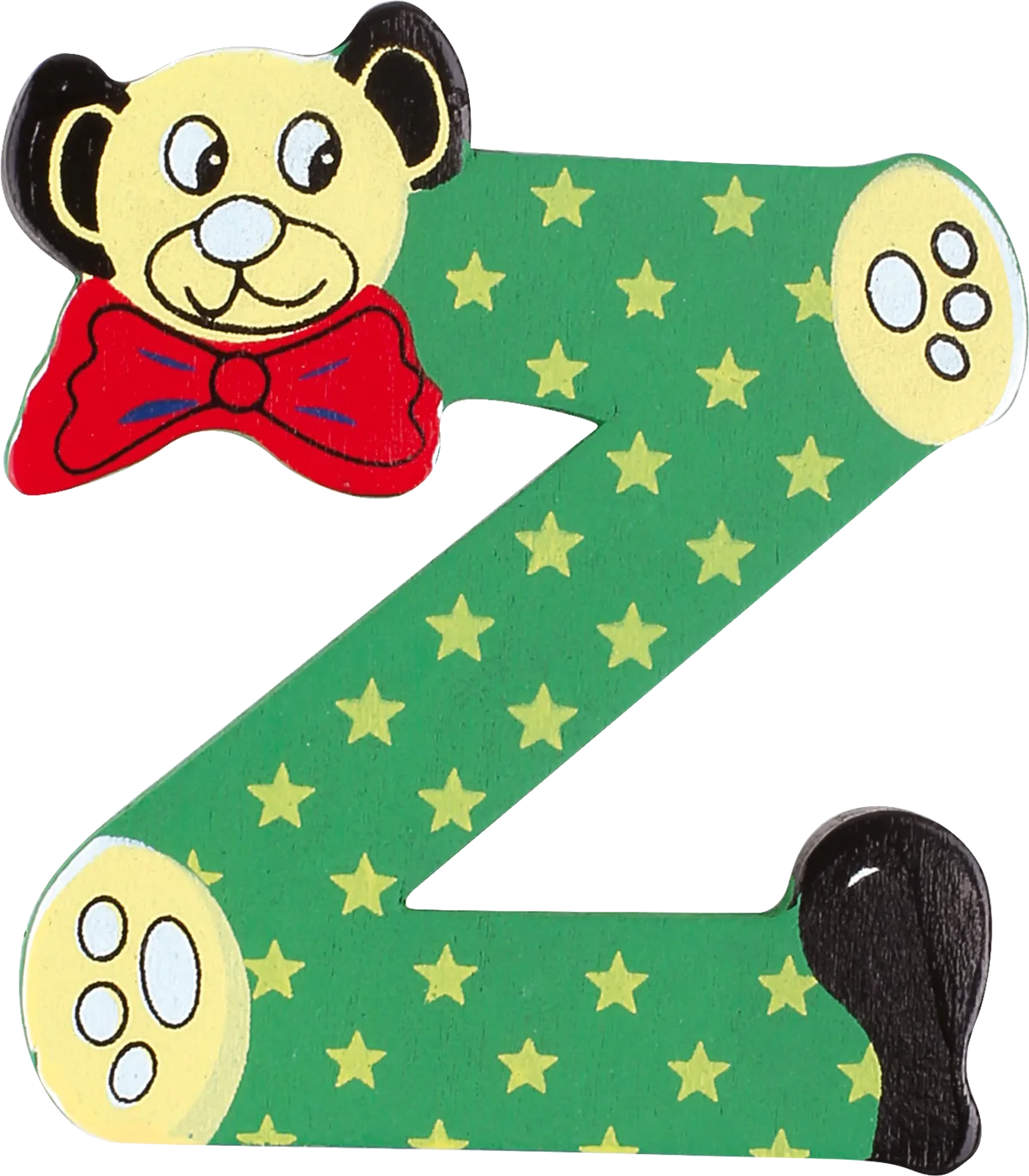 small foot Wooden-Letter Z, Bear - image 1