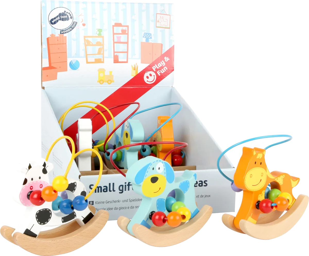 small foot Display Activity Maze (6 pcs), Rocking Horse - image 1