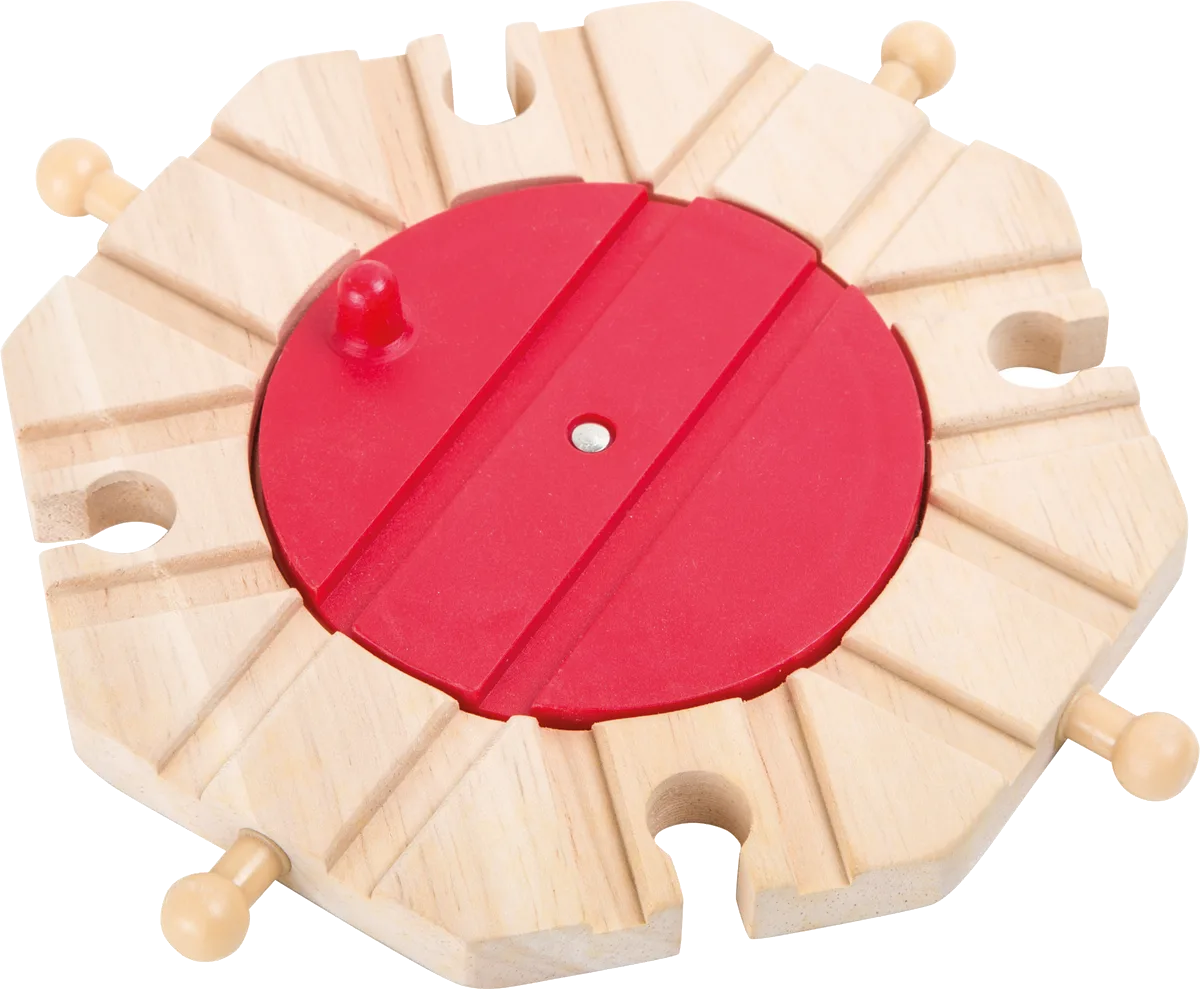 small foot Railway Roundabout, Wood - image 1