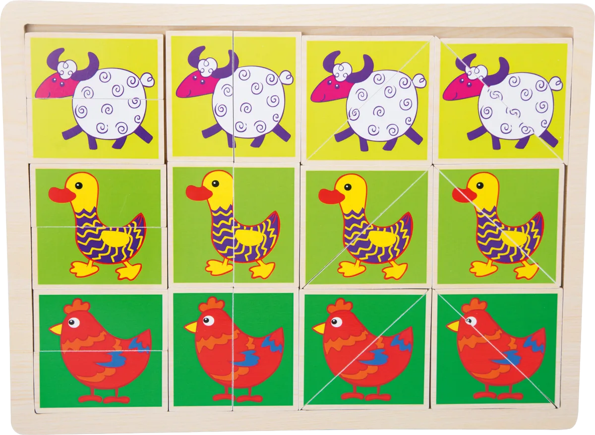 small foot Puzzle, Funny Animals - image 1