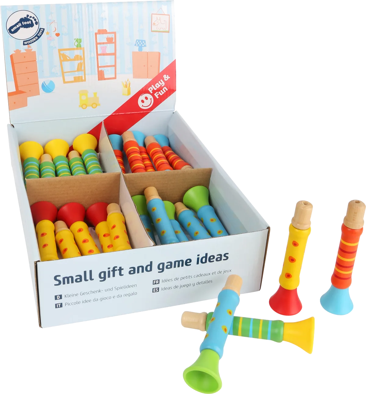 small foot Display Trumpet (24 pcs) - image 1