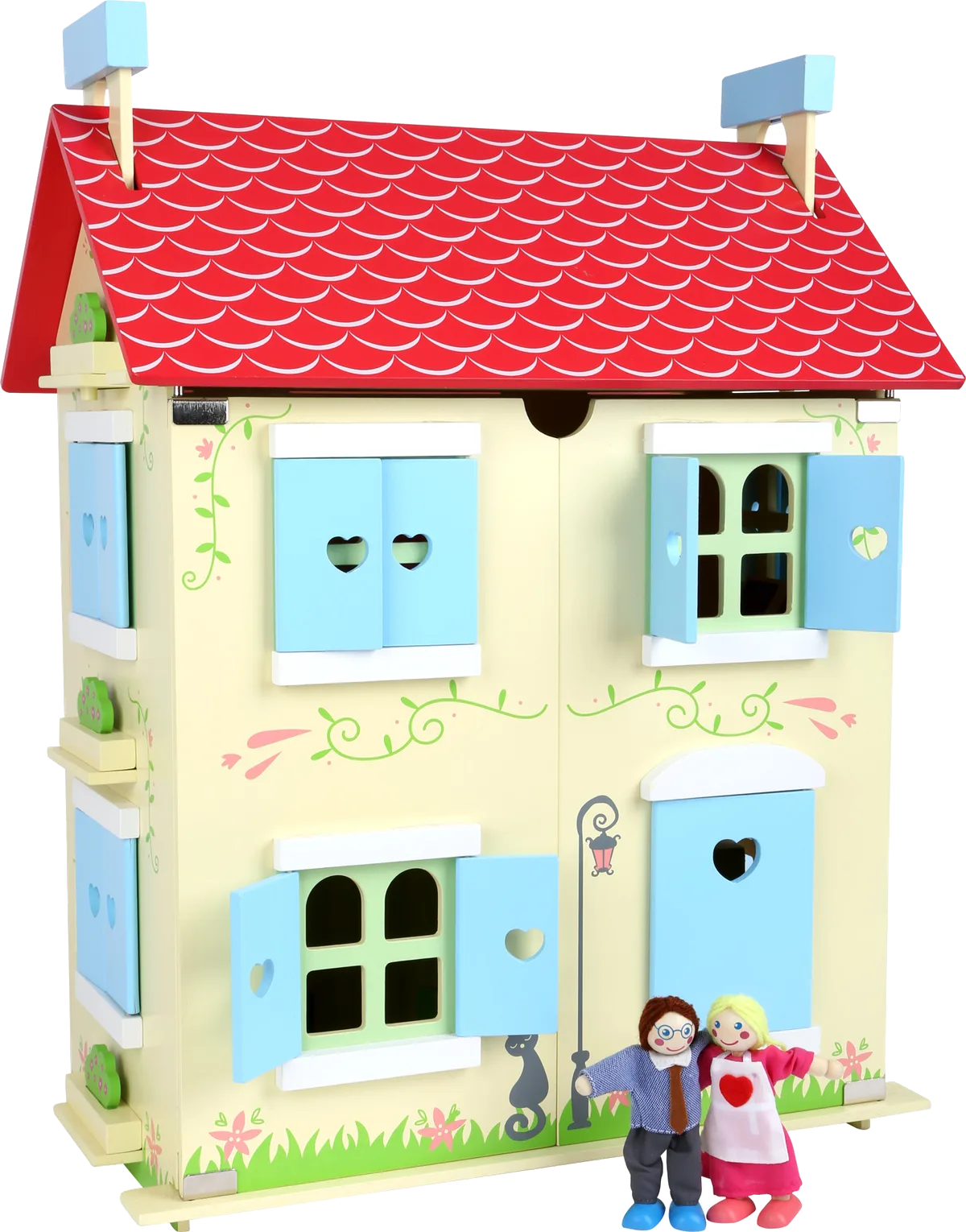 small foot Doll house with Removable Roof - image 1