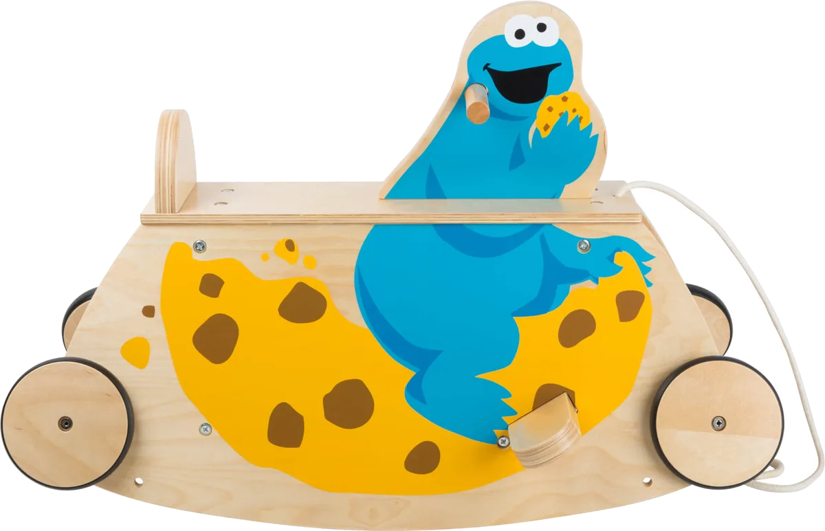 small foot Rocking chair with Wheels, SESAME STREET - image 1