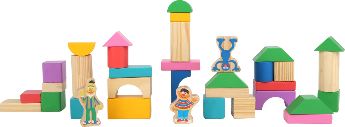 small foot Building blocks, SESAME STREET - image 1