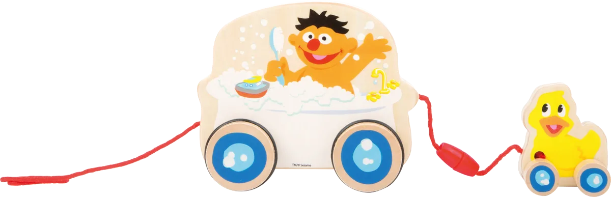 small foot Pull animal Duck, SESAME STREET - image 1