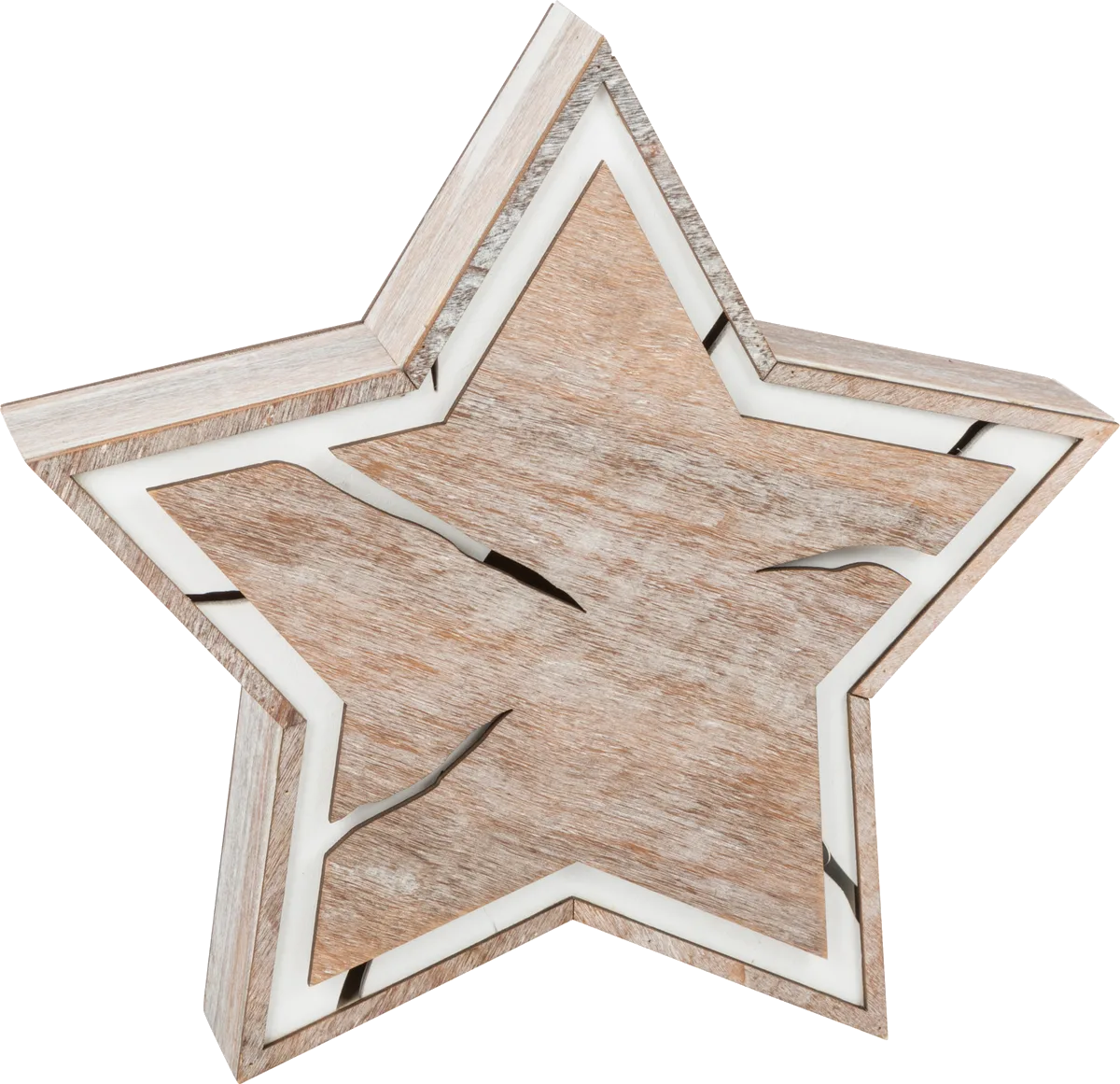 small foot Poinsettia with LED Light, Compact Pit Design - image 1