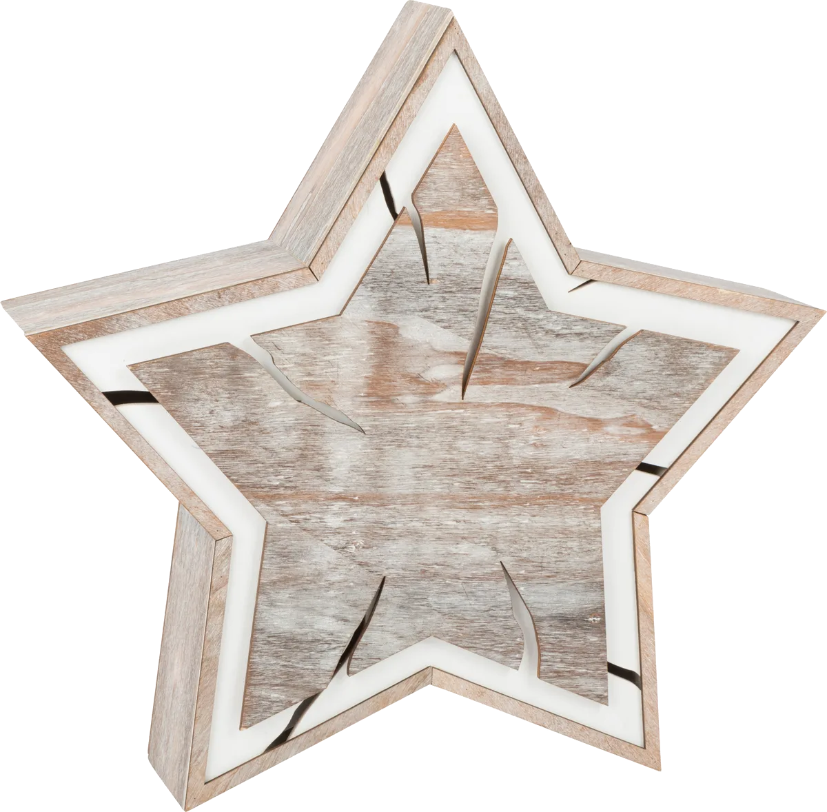 small foot Poinsettia with LED Light, Pit Design - image 1