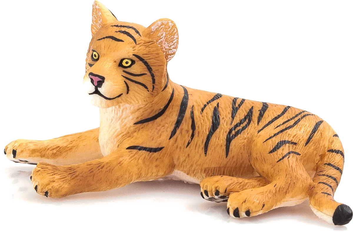 Mojo Tiger Cub Lying Down - image 1