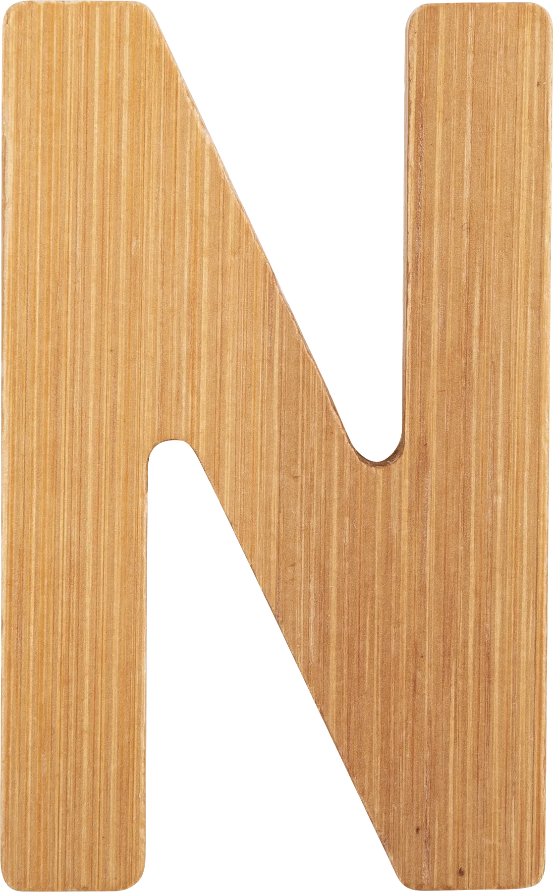 small foot ABC Letter N, Bamboo - image 1