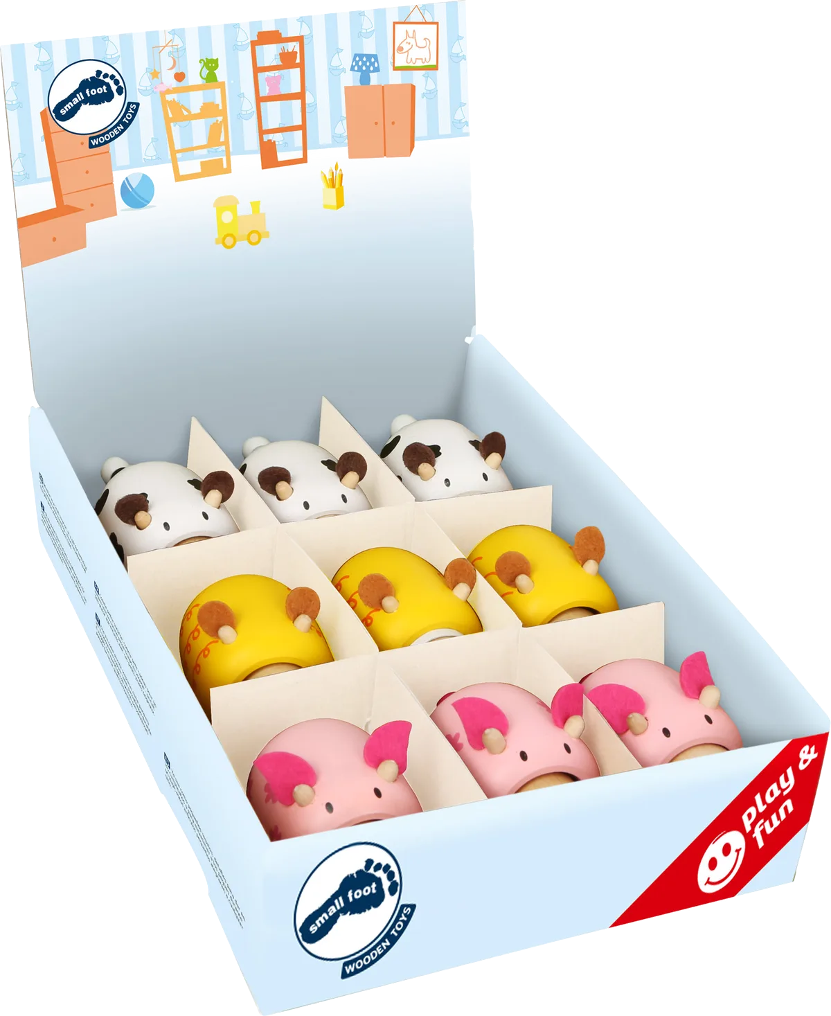 small foot Display Animals with Sound (9pcs) - image 1