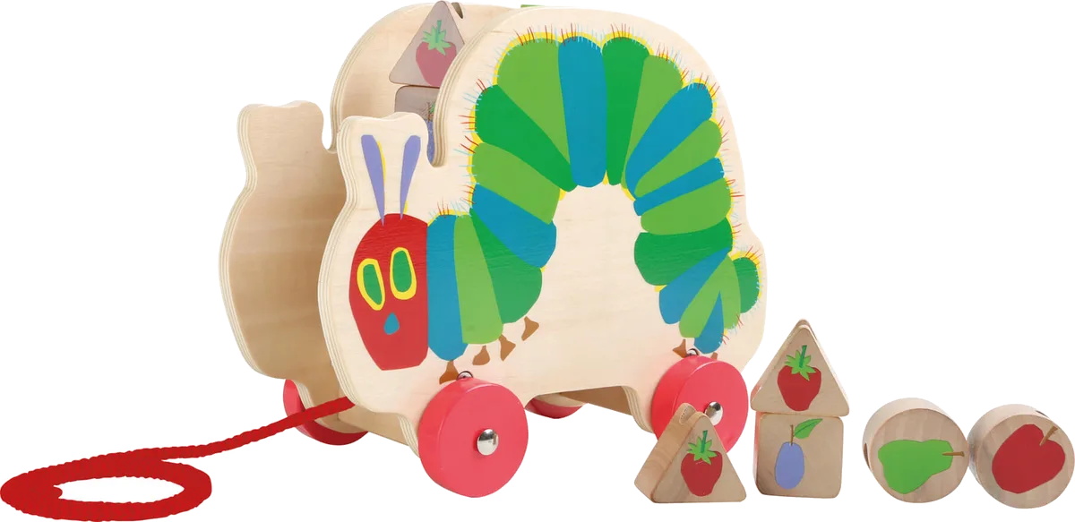 small foot Pull-Along  Animal with bricks, The Very Hungry Caterpillar - image 1