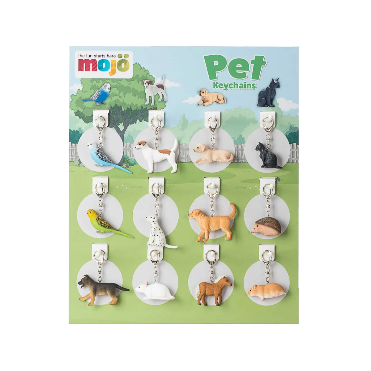 Mojo Display Key Chain (72 pcs.), House Pets - image 1