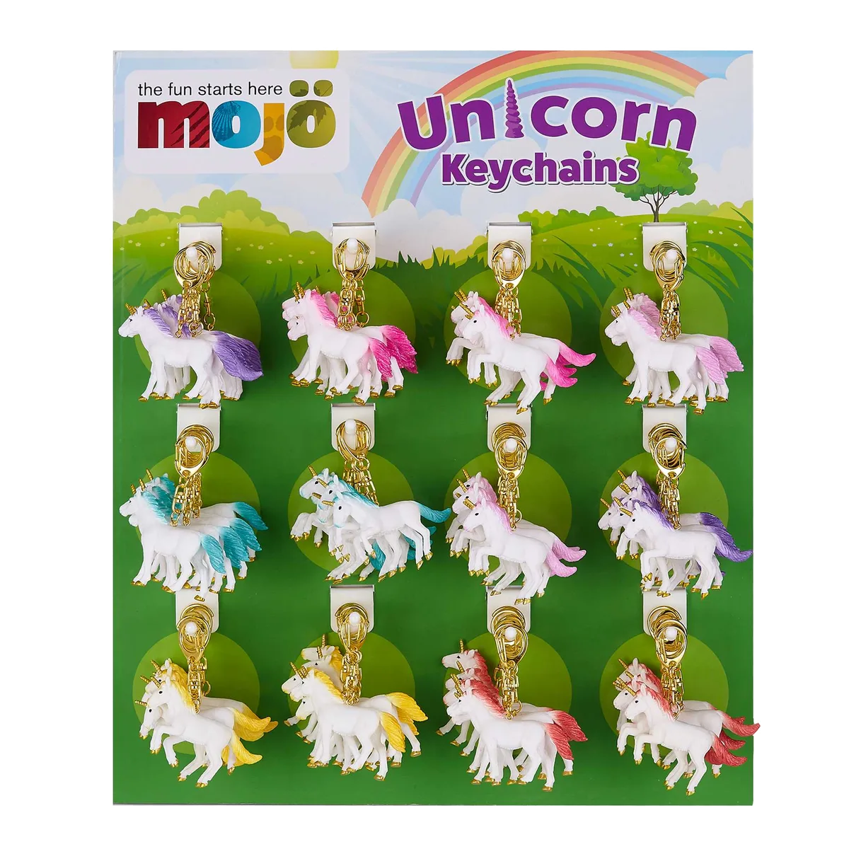 Mojo Display Key Chain (72 pcs.), Unicorn - image 1