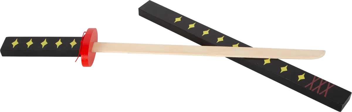 Japanese Wooden Katana Sword - image 1