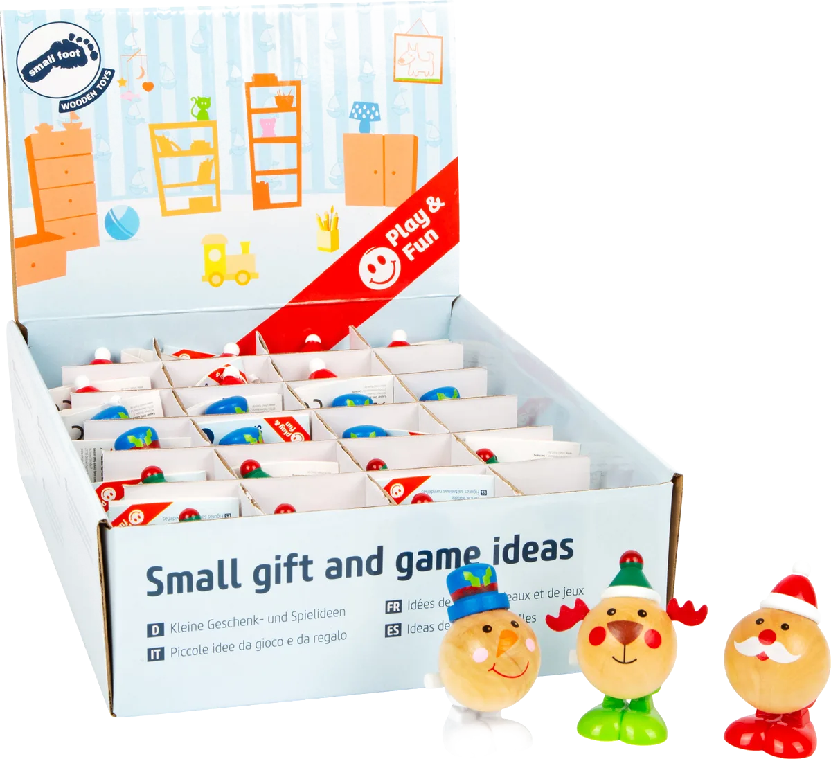 small foot Display Jumping figure (24 pcs), Christmas - image 1