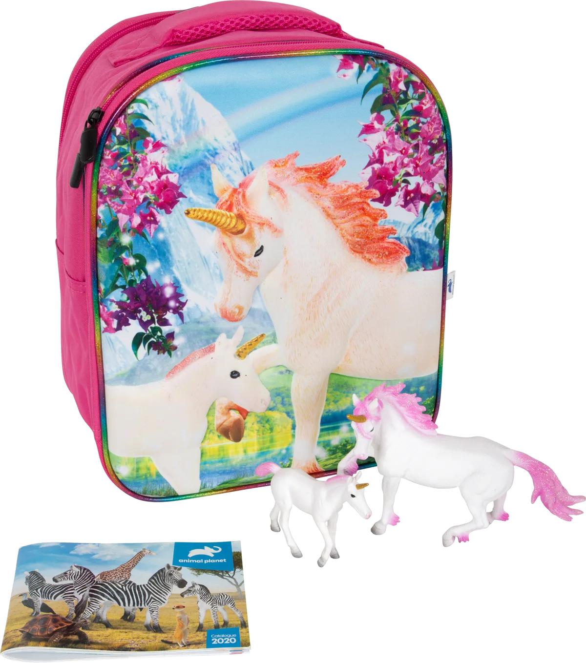 Mojo 3D Backpack with Animals, Unicorn - image 1