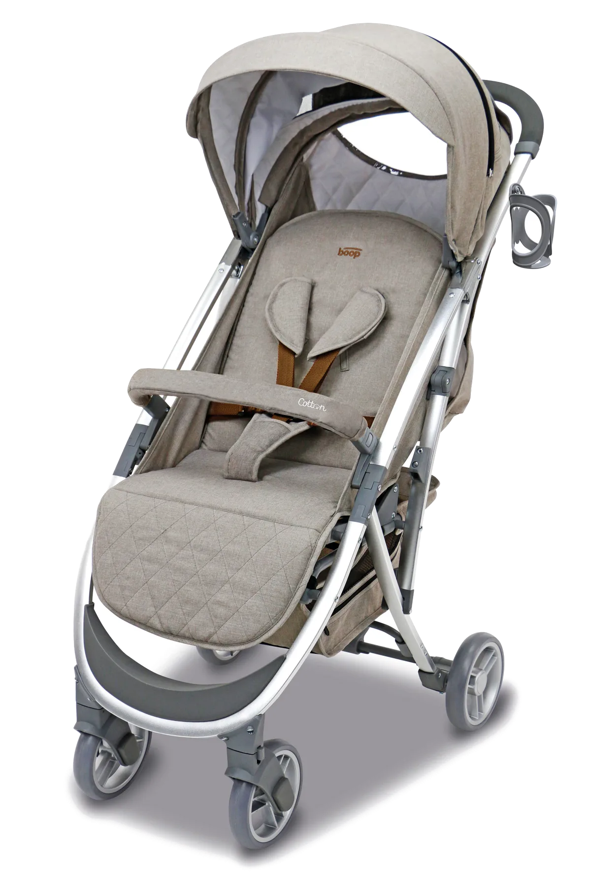 Asalvo Pushchair Cotton, Beige - image 1