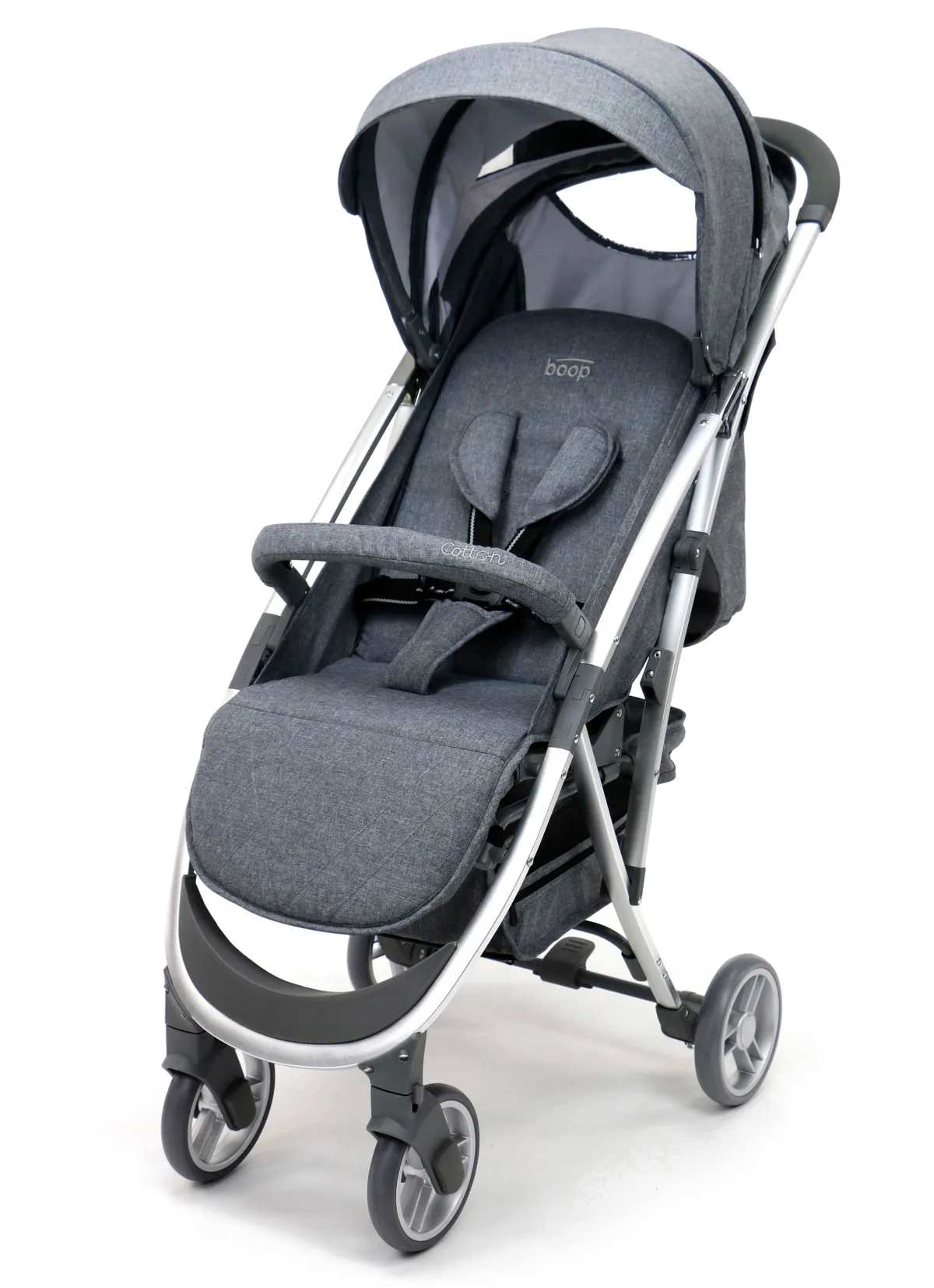 Asalvo Pushchair Cotton, Grey - image 1