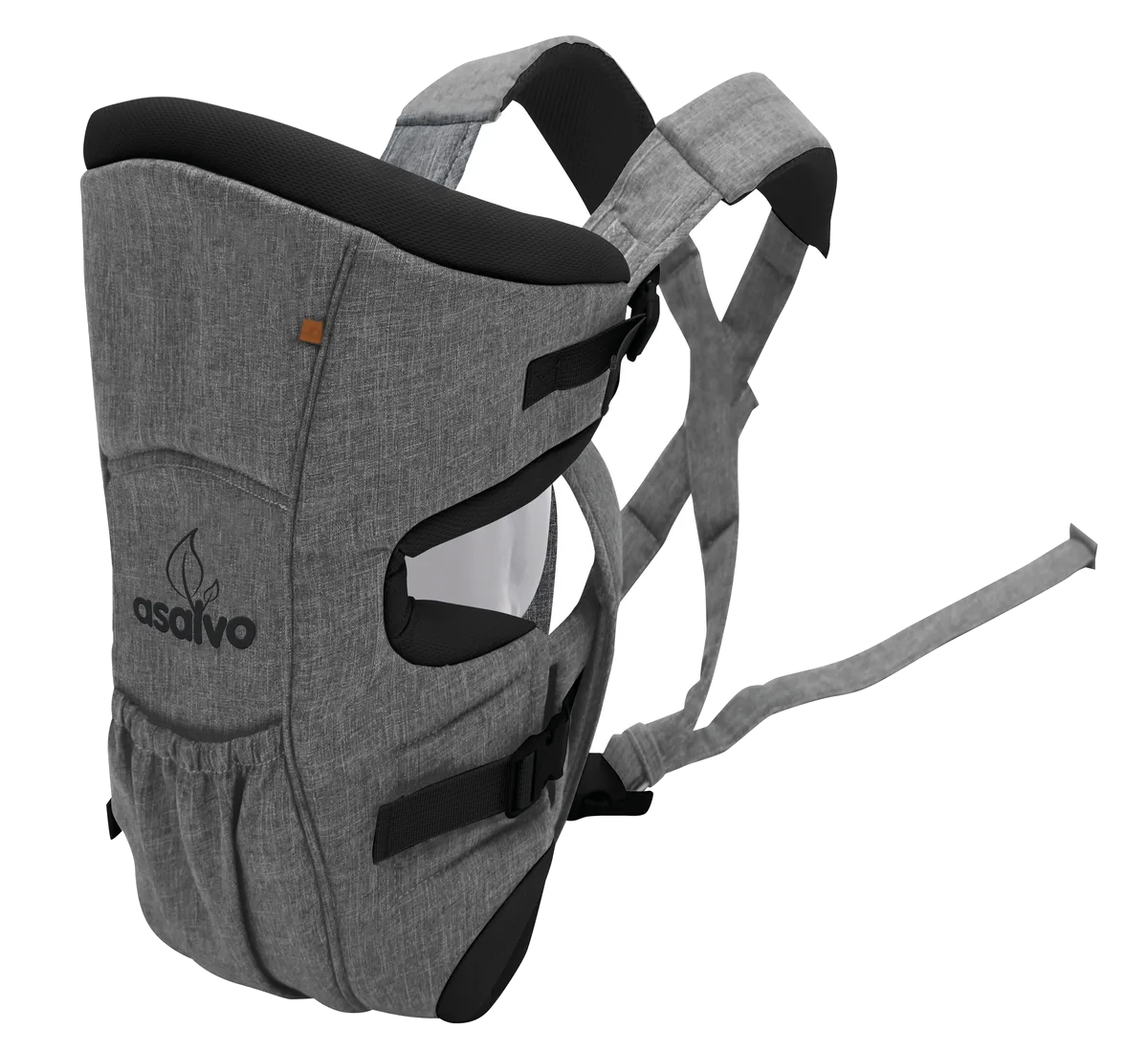 Asalvo Carrying Sling, Grey Melange - image 1
