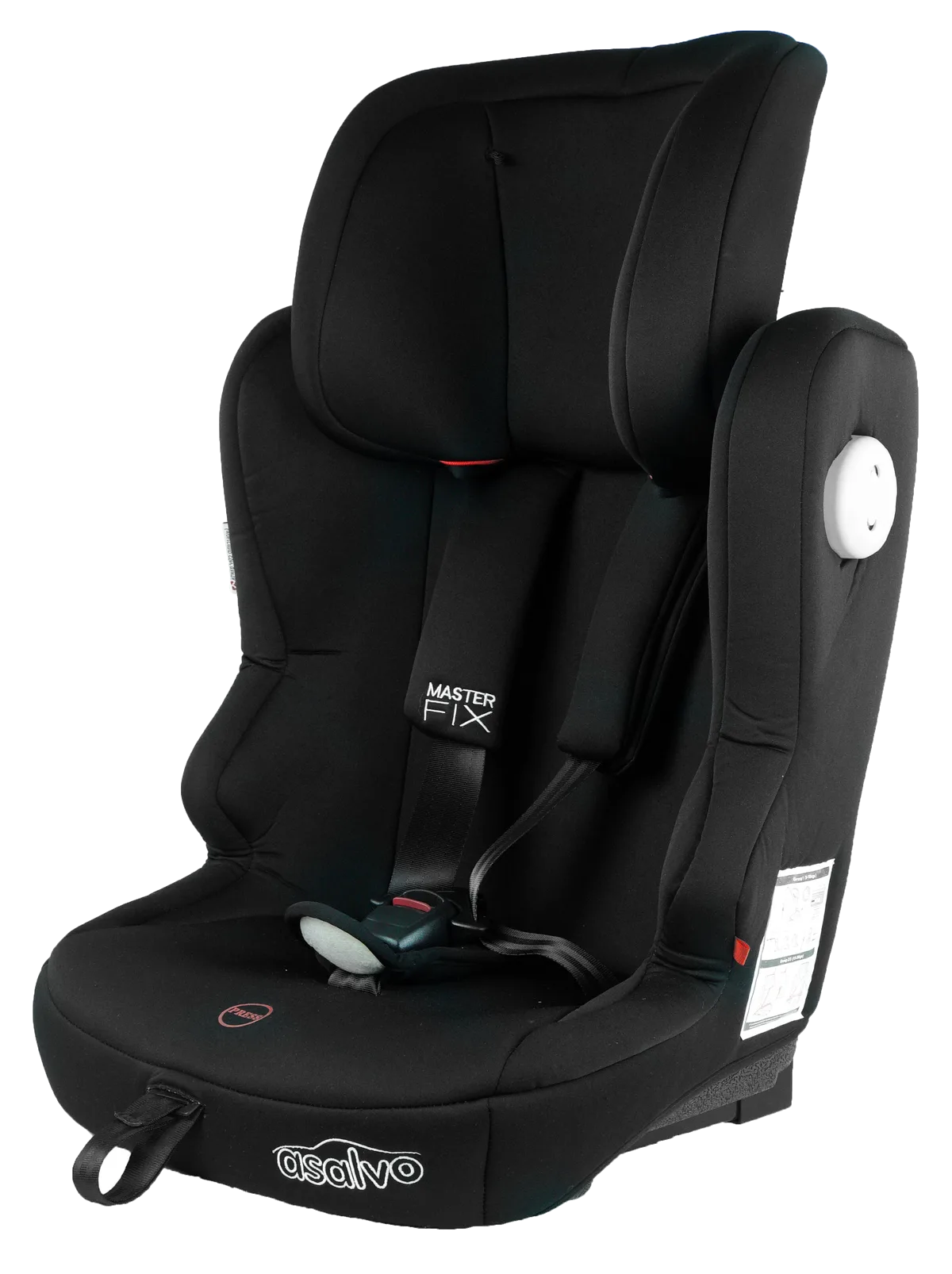 Asalvo Car Seat 9-36 kg., Master Fix, Black - image 1