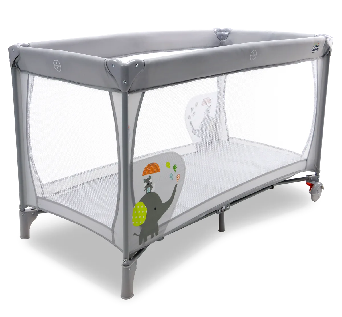 Asalvo Travel Cot Speed, Elephant - image 1