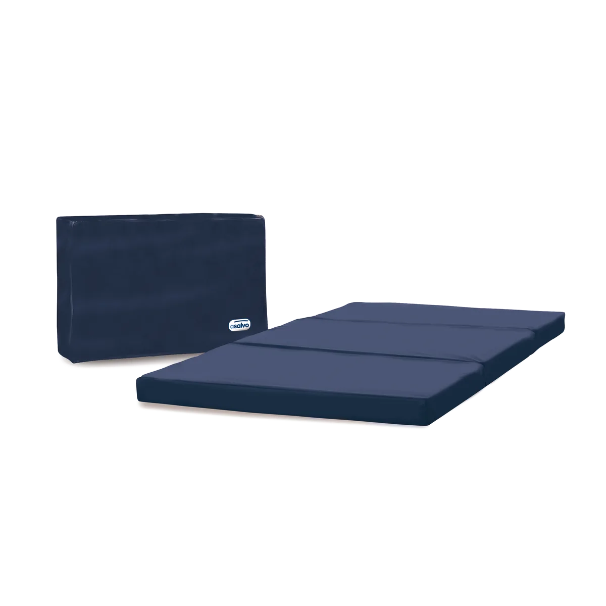 Asalvo Folding Mattress 120x60x6 cm, Blue - image 1