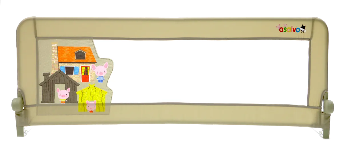 Asalvo Bed Guard 2-in-1, The Three Little Pigs - image 1