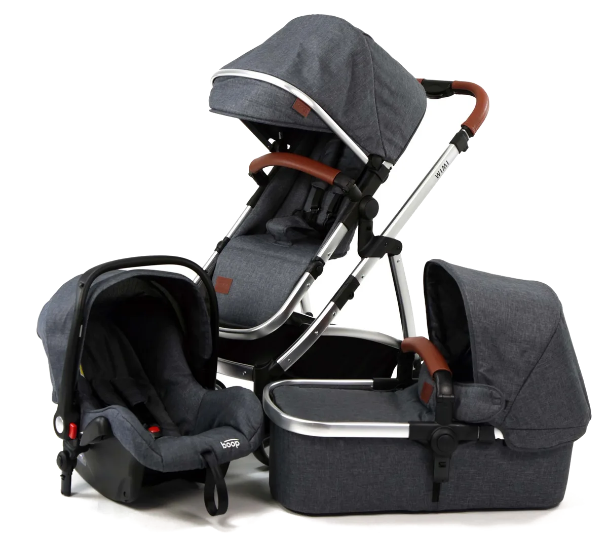 Asalvo Trio Wimi, Dark Grey - image 1