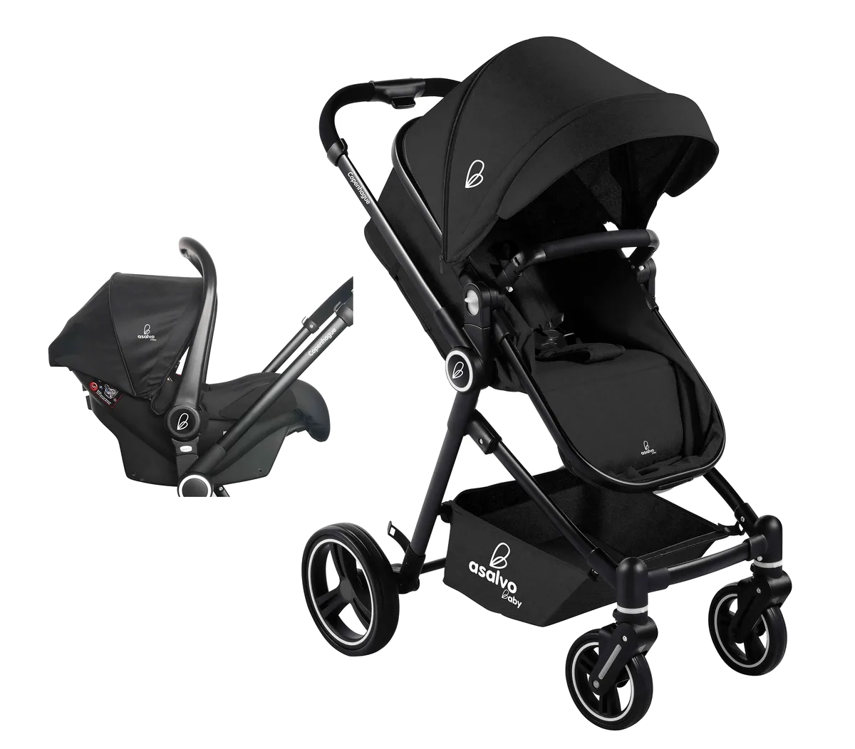Asalvo Convertible Copenhagen, Black - image 1