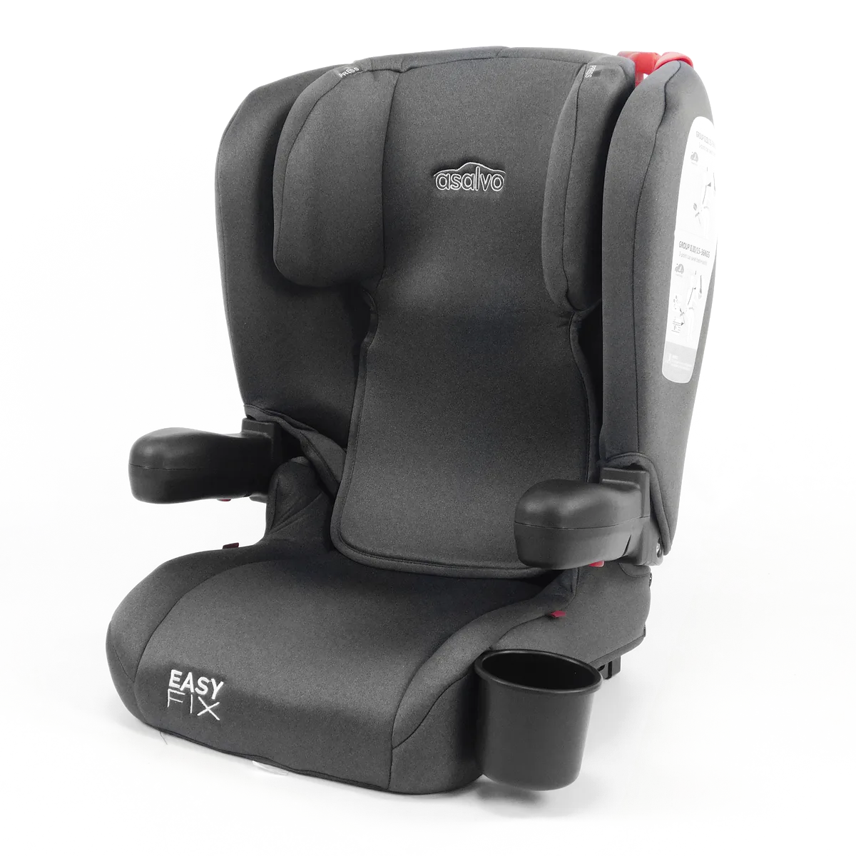 Asalvo Car seat 15 to 36 kg, Easyfix/Grey - image 1