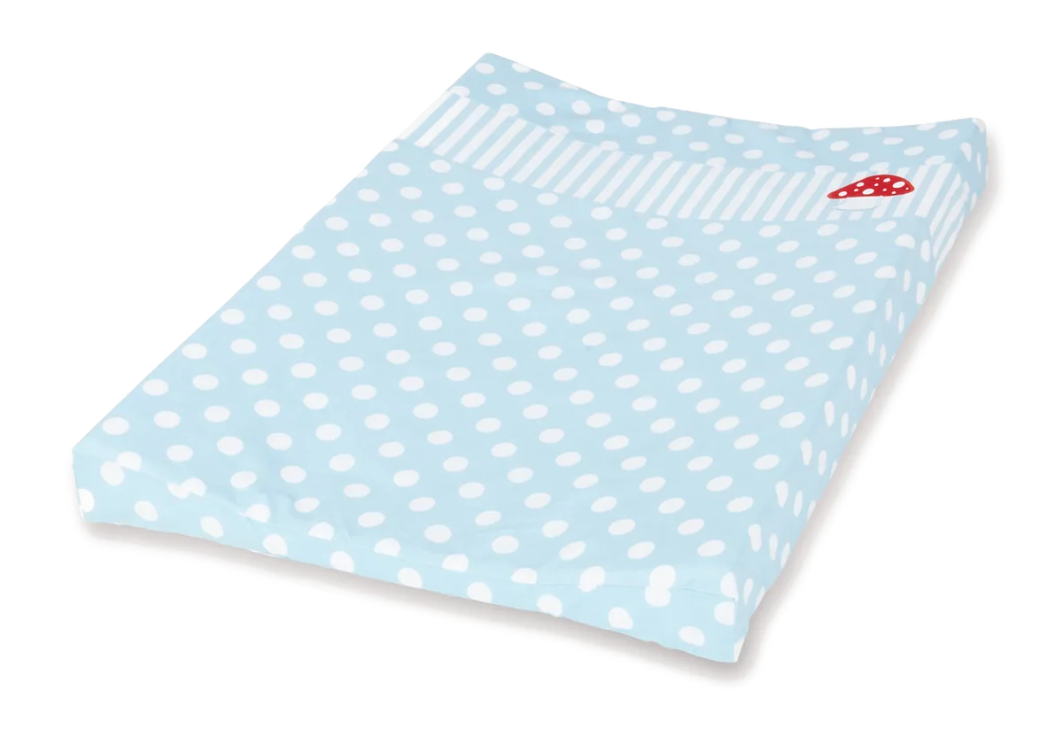 Pinolino Changing Pillow Cover, Glückspilz/Light Blue - image 1