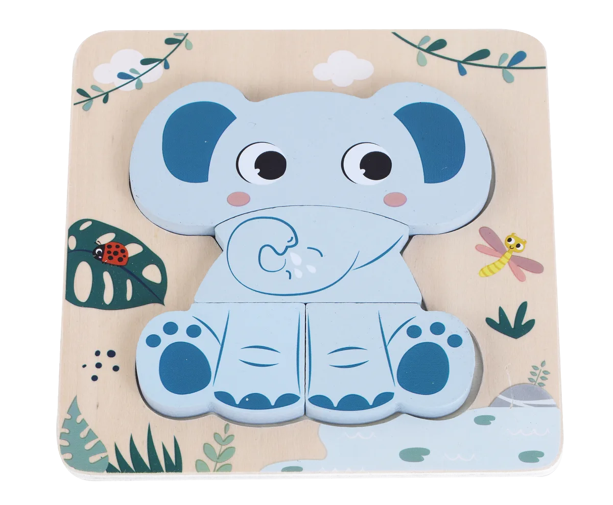 Kinder and Kids Puzzle, Elephant - image 1