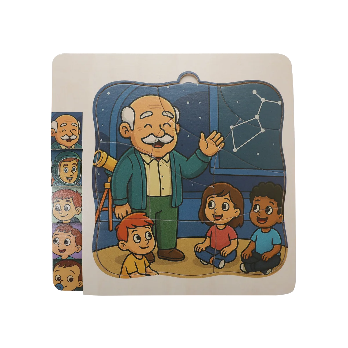 Kinder and Kids Layer Layer Puzzle, Boys' Life - image 1