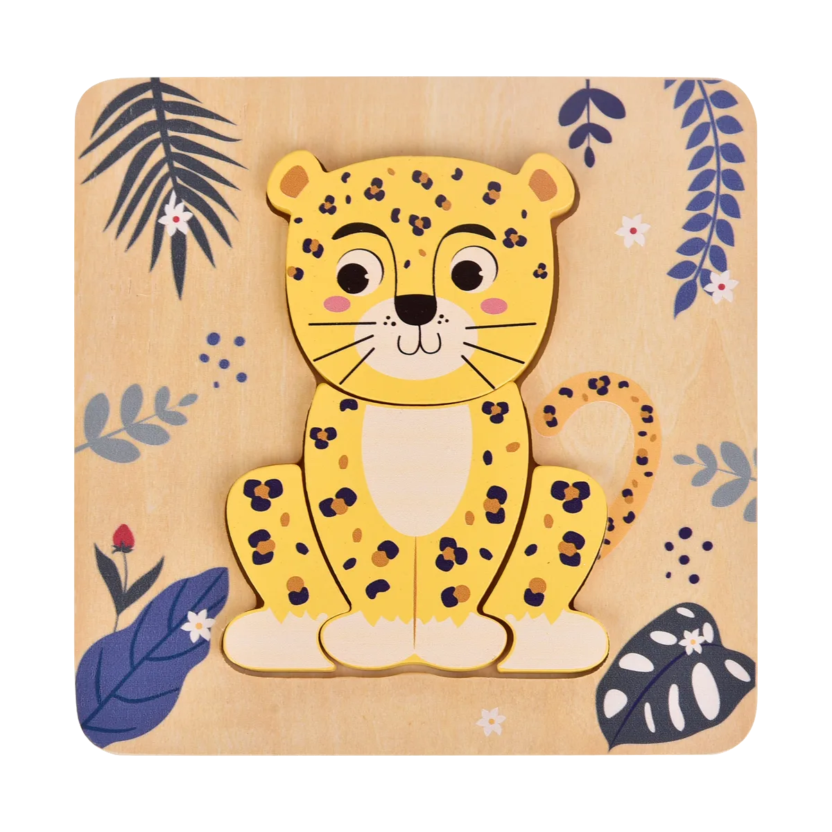 Kinder and Kids Puzzle, Leopard - image 1