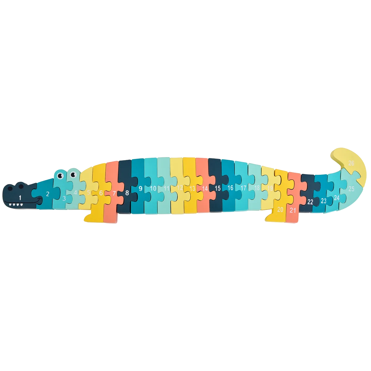 Kinder and Kids Puzzle, Crocodile - image 1