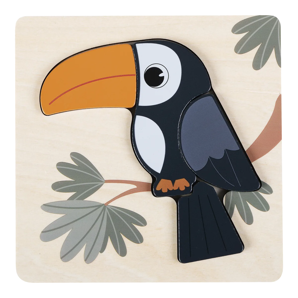Kinder and Kids Puzzle, Toucan - image 1