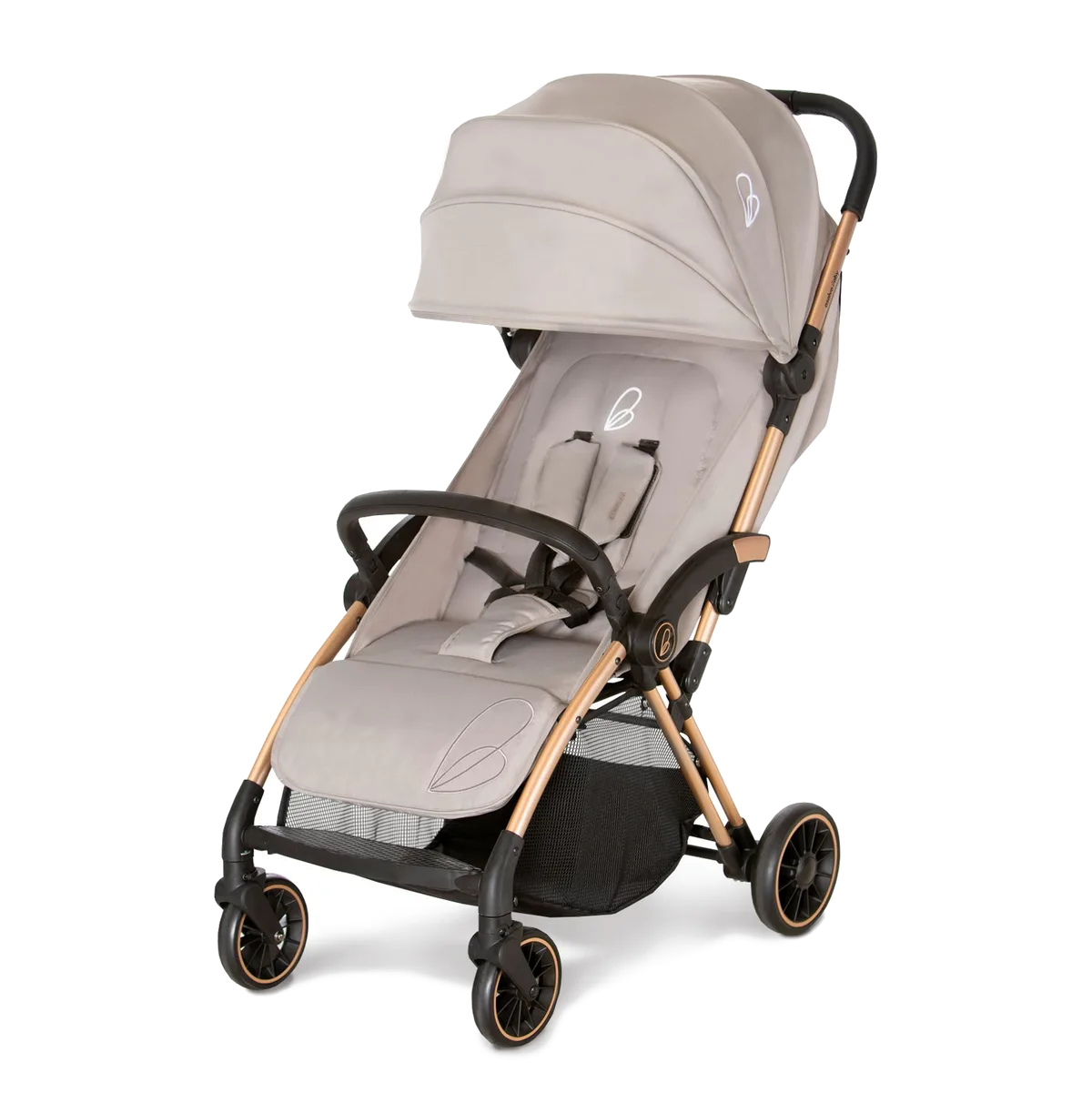 Asalvo Stroller Plis Plas, Beige - image 1