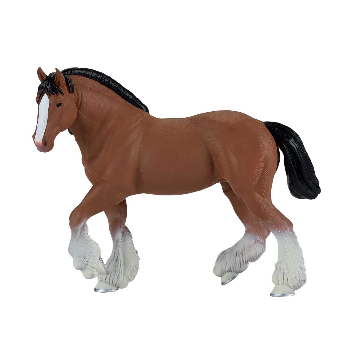 Mojo Clydesdale Horse, Brown - image 1