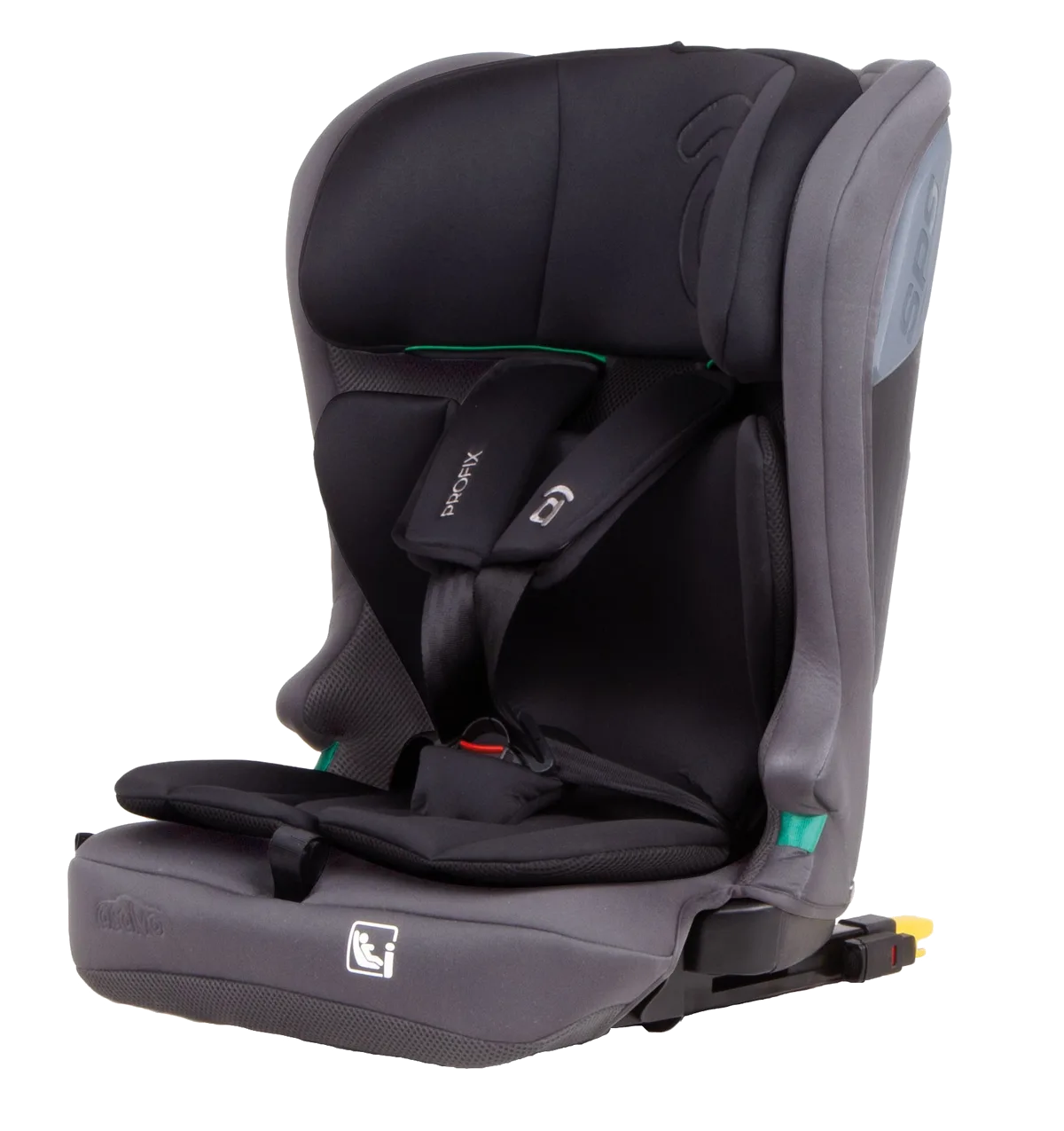Asalvo Car Seat I Size 76 - 150 cm Profix, Grey - image 1