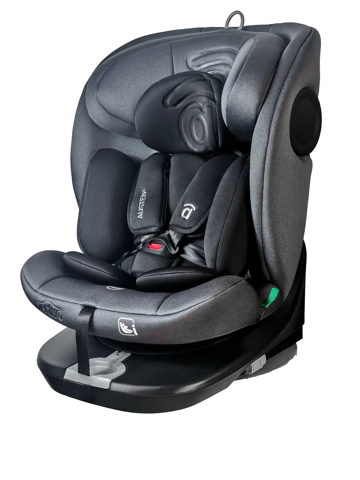 Asalvo Car seat  I Size 40-150 cm, Austen 2/Grey - image 1