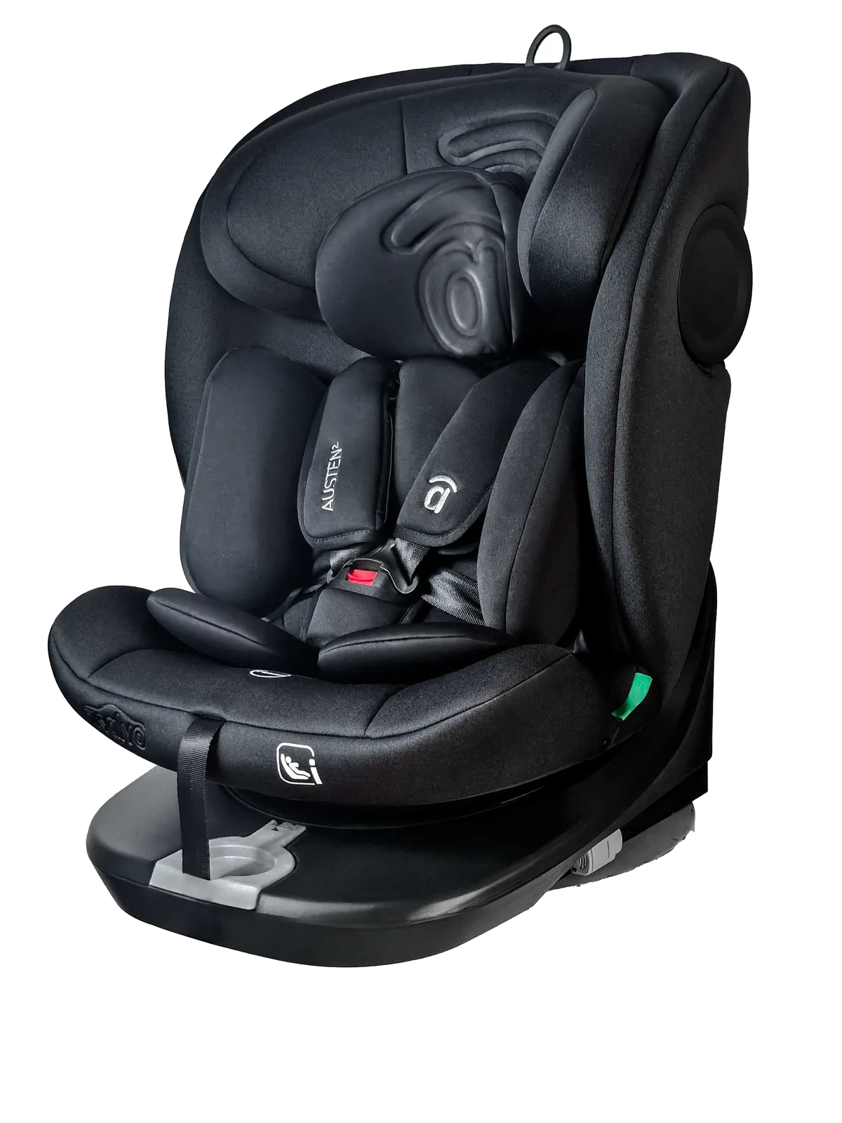 Asalvo Car seat 40-150cm I Size, Austen 2/Black - image 1