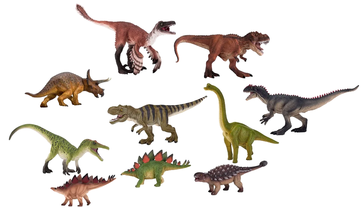 Mojo Dinosaur Pack 10pc - image 1