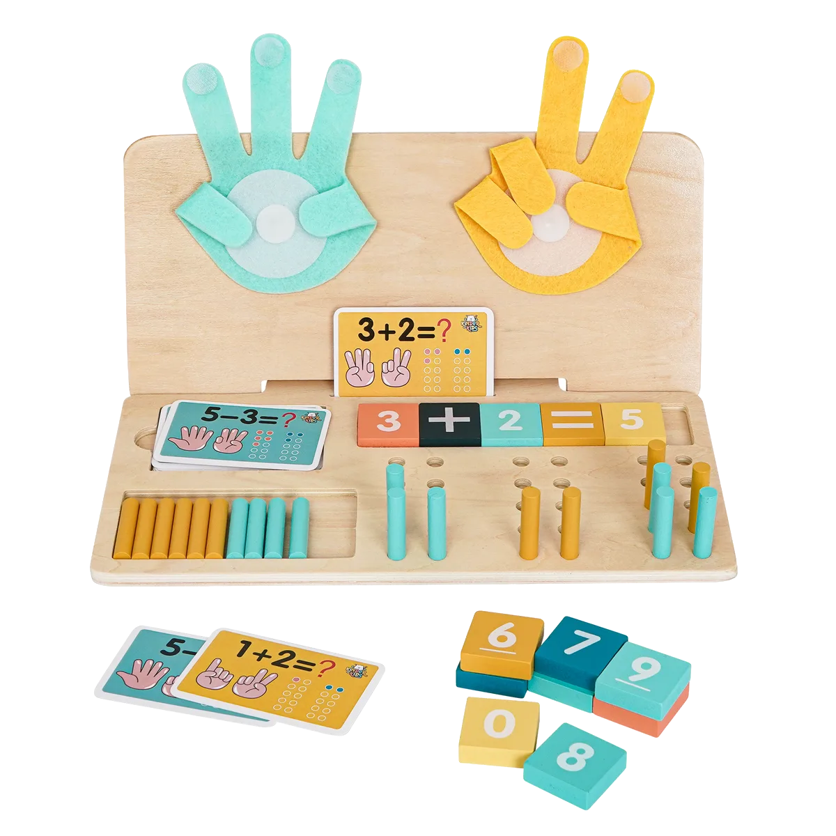Kinder and Kids Finger Counting Game A - image 1