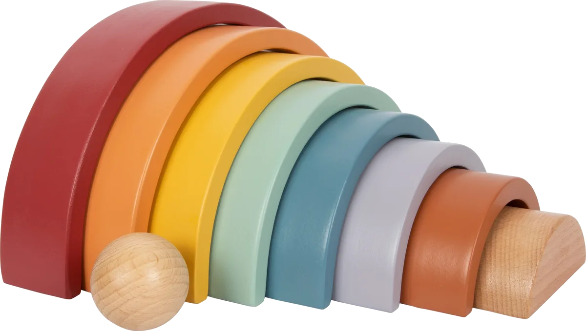 small foot Rainbow Building Blocks "Safari" - image 1