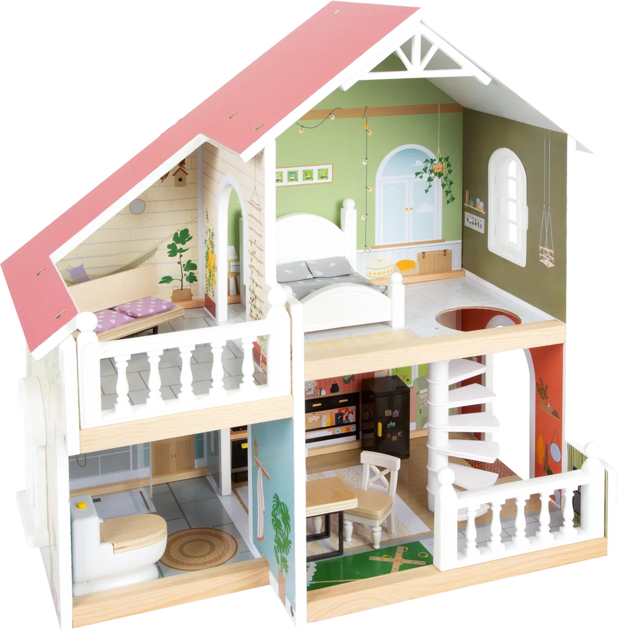 small foot Dollhouse townhouse, Compact - image 1