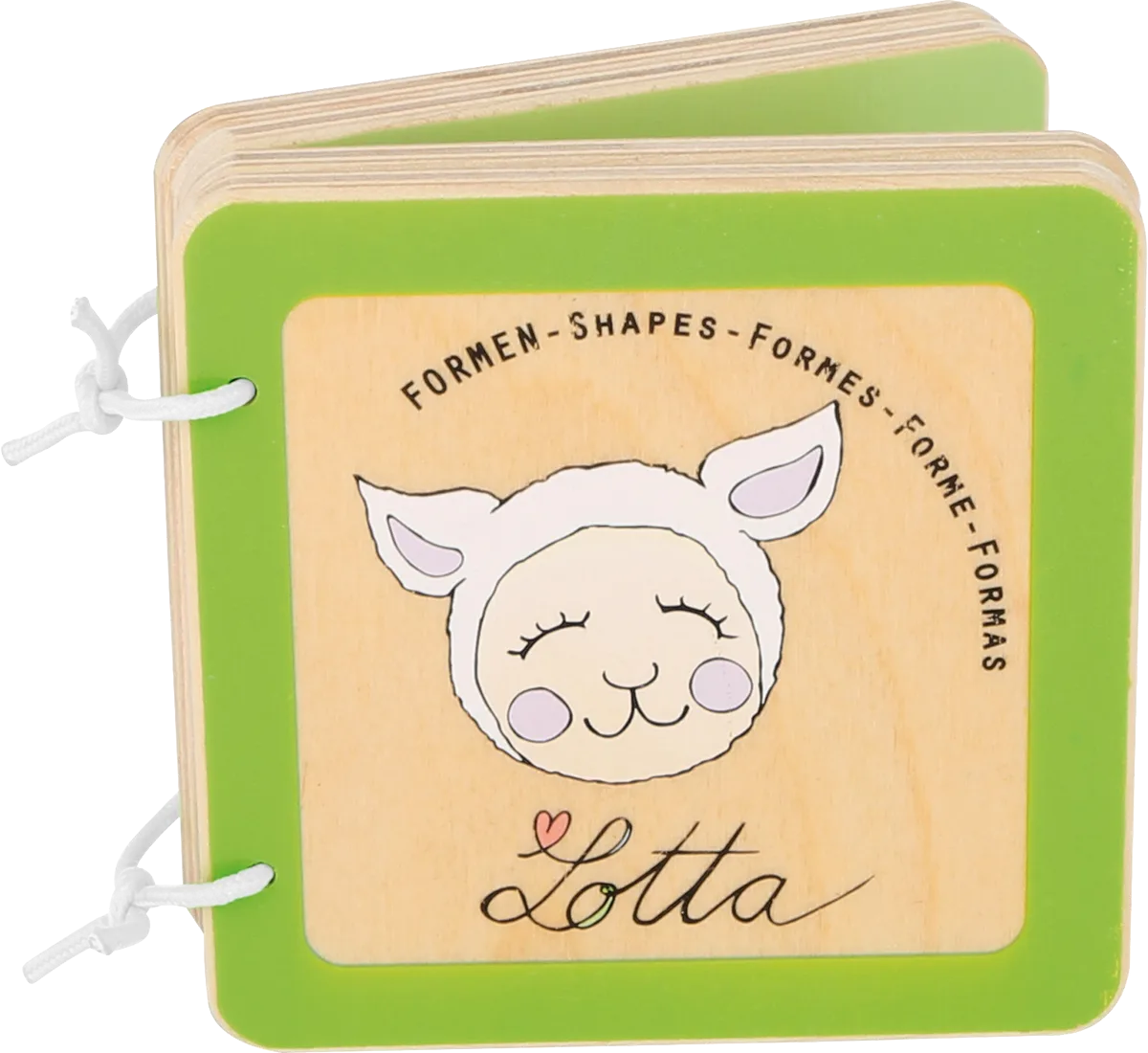 small foot Book in Wood, Lotta the Lamb / Figures - image 1